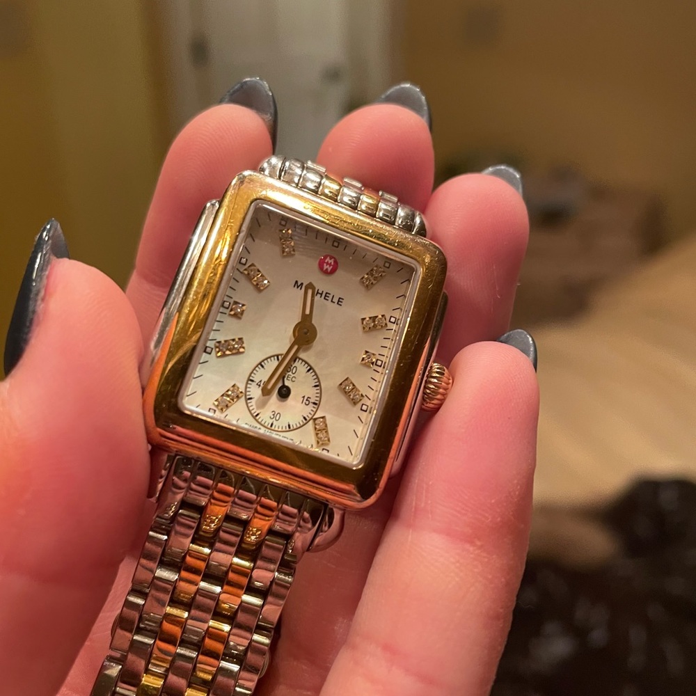 Beautiful Michele watch - gently used